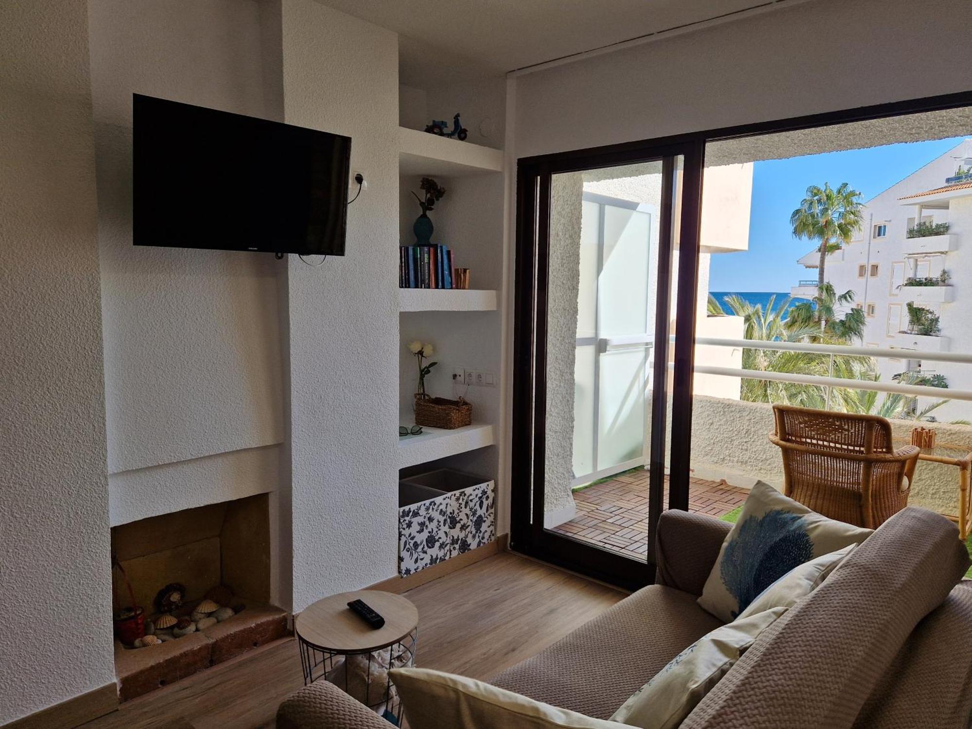Azul - Estudio Con Vistas Al Mar, Piscina Y Acceso Directo A La Playa By Redi Altea Exterior foto